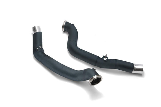 ARMYTRIX High-Flow Performance Ceramic Coated Race Pipe w/Cat Simulator Maserati Ghibli SQ4 2013-2021