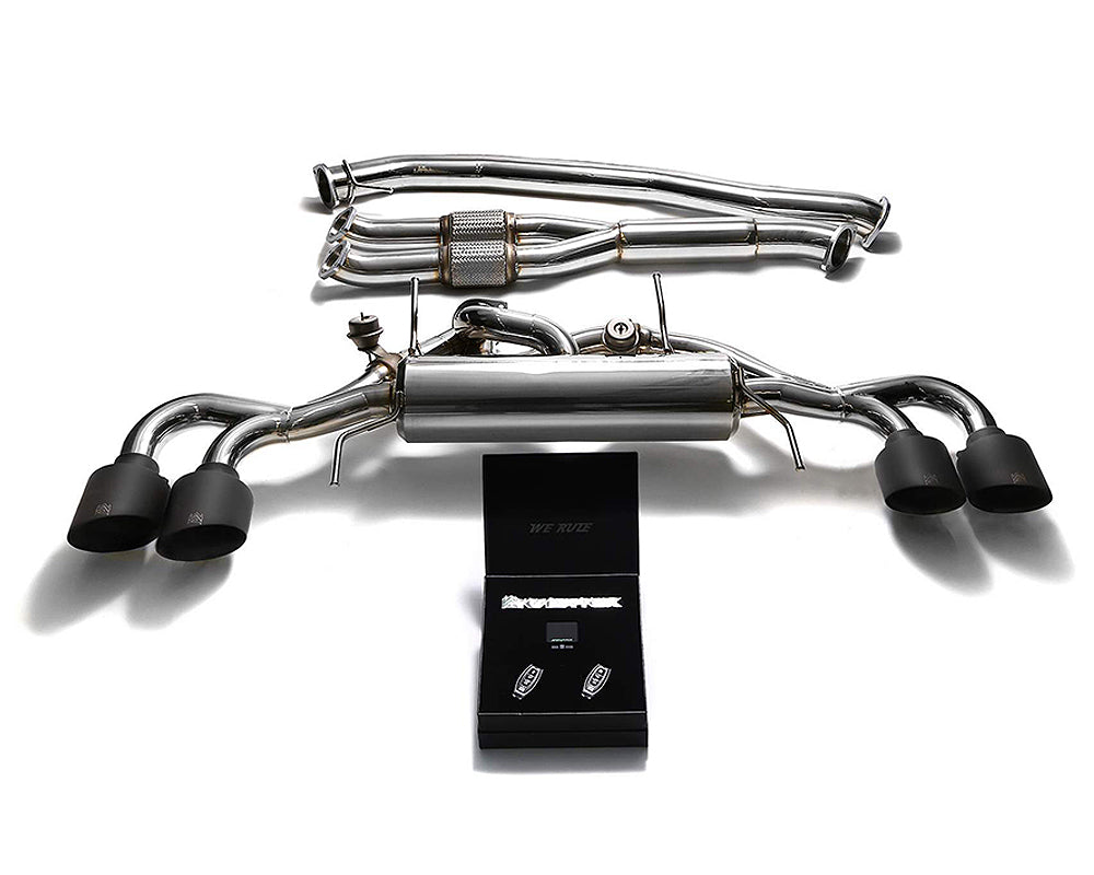 ARMYTRIX Valvetronic 90mm Exhaust System w/Race Y-Pipe & Nissan GT-R R35 2009-2021