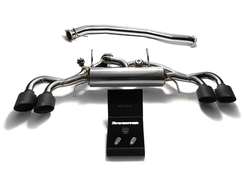 ARMYTRIX Valvetronic 90mm Exhaust System Nissan GT-R R35 2009-2021