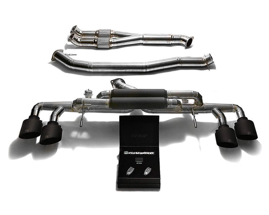 ARMYTRIX Titanium Valvetronic 90mm Exhaust System w/Race Y-Pipe & Nissan GT-R R35 2009-2021