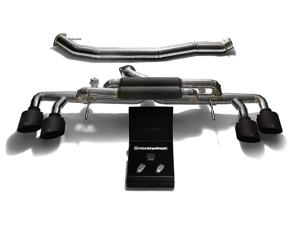 ARMYTRIX Titanium Valvetronic 90mm Exhaust System Nissan GT-R R35 2009-2021