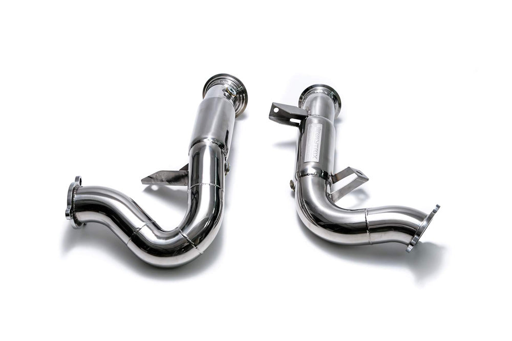 ARMYTRIX High-flow Performance Race Downpipe w/Cat-Simulator Porsche 95B Macan 2015-2020