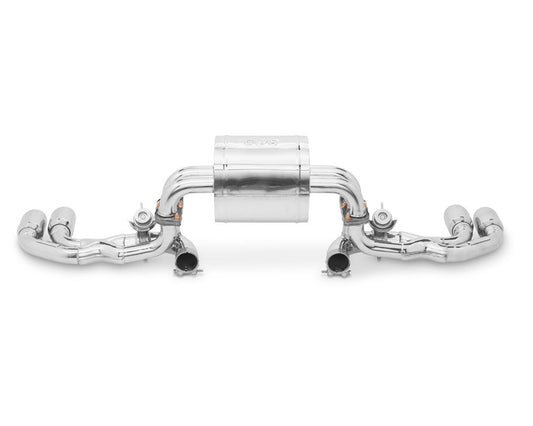 Tubi Style Complete Exhaust With Valve Ferrari 360 Challenge Stradale 03-05