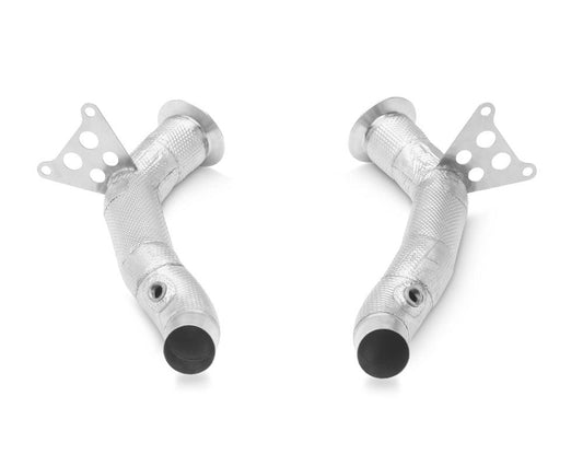 Tubi Style Stainless Steel Race Pipes Ferrari 458 Italia | Spider 10-15