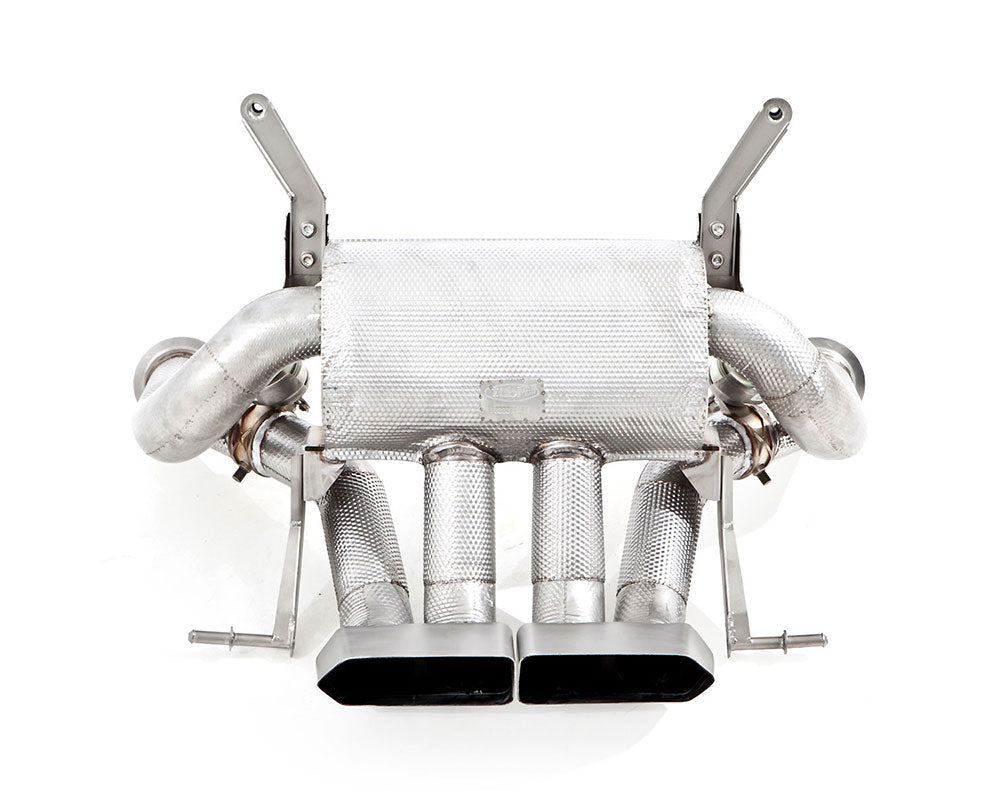 Tubi Style Stainless Steel Exhaust w/Valve Lamborghini Aventador LP700 | LP720