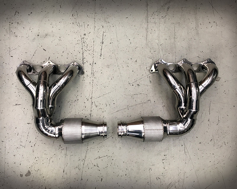 Tubi Style Headers with High Flow Cats Porsche GT3 | GT3RS 991 14-19