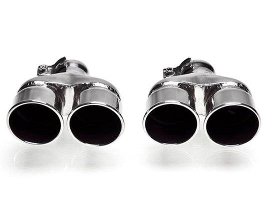 Tubi Style Quad Exhaust Tip Kit Porsche 997 Carrera S 05-08