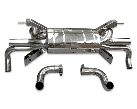 Tubi Style Loud Exhaust System w/Competition Test Pipes w/o Valve Lamborghini Gallardo LP560-4 | LP550-2 | LP570-4 08-13