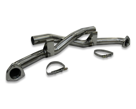 Tubi Style Stainless Steel Central Exhaust with X Pipe Porsche Carrera | S 997.2 09-11