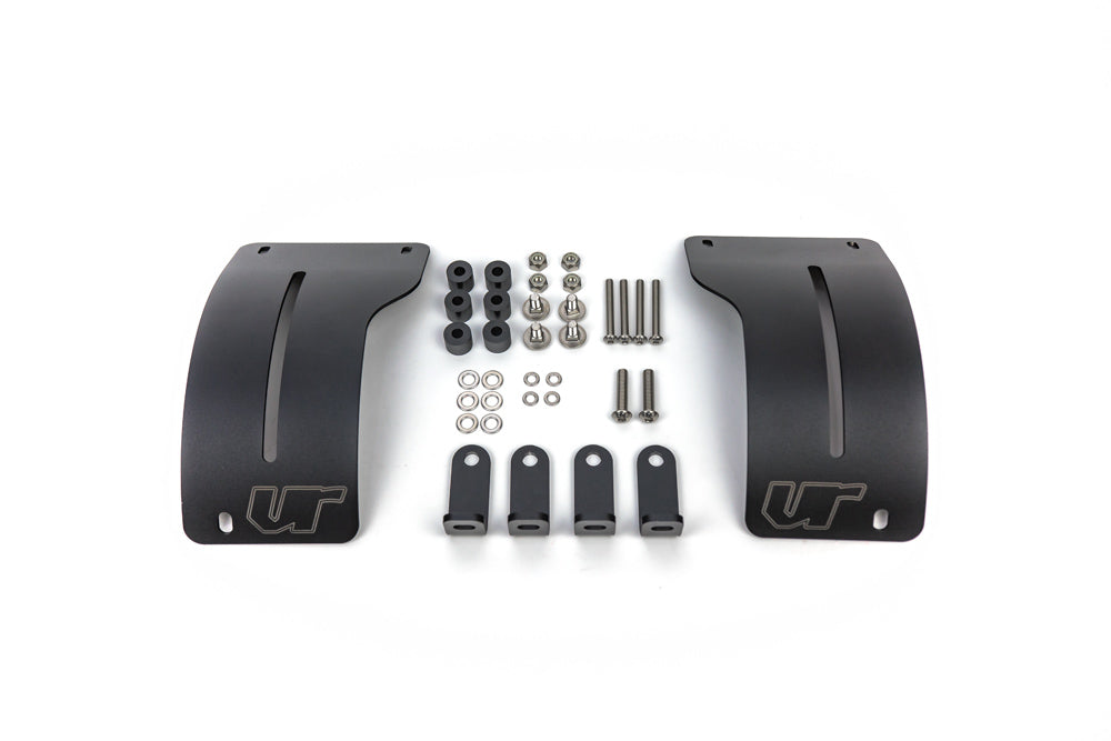 VR Performance A-Pillar Adjustable Light Bracket Kit Jeep Wrangler JL | Gladiator JT 2018+