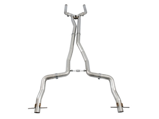 AWE Track Edition Exhaust System for '19-'21 Mercedes-Benz W205 AMG C63/S Sedan (no tips)