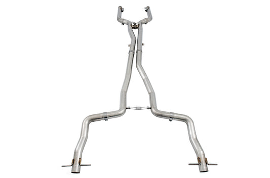 AWE Track Edition Exhaust System for '15-'18 Mercedes-Benz W205 AMG C63/S Sedan (no tips)