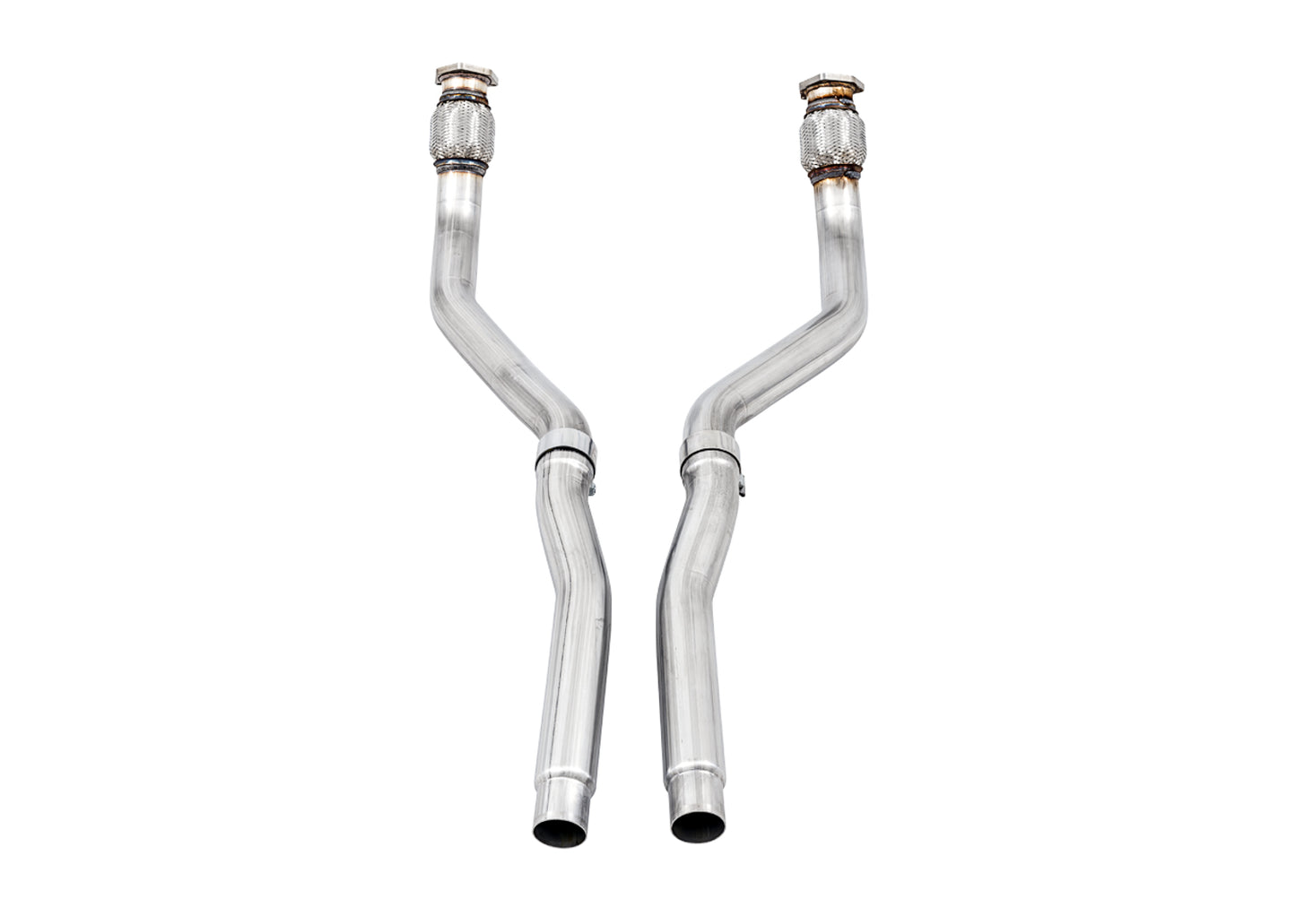 AWE Non-Resonated Downpipes for Audi 3.0T