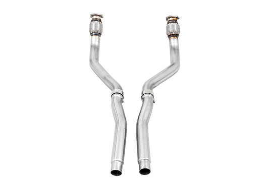 AWE Non-Resonated Downpipes for Audi 3.0T