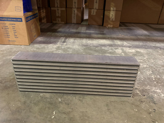 Bar and Plate Intercooler Core  24x8x3.5