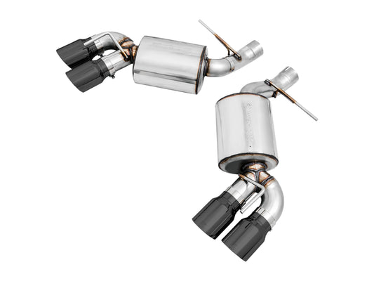 AWE Touring Edition Axle-back Exhaust for Gen6 Camaro SS / ZL1 / LT1 - Diamond Black Tips (Quad Outlet)