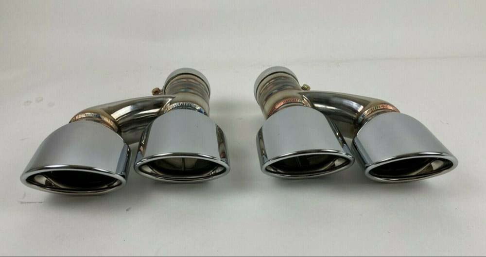 Agency Power Polished Exhaust Tips Set for Mercedes Benz C63 AMG 2008-20015 W204