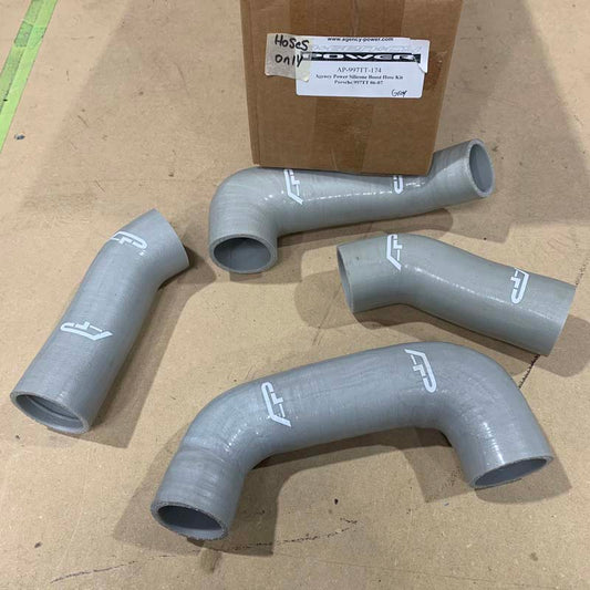 Agency Power Silicone Boost Hose Set Gray No Fittings Porsche 997 Turbo 07-09 CLEARANCE